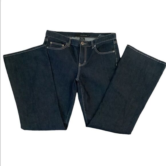 Calvin Klein Flare Blue Jeans Size 8 - Picture 1 of 4